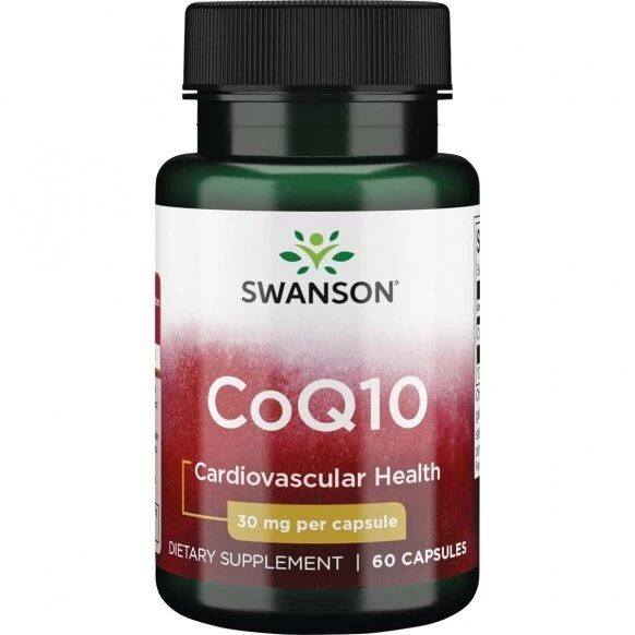 Kofermentas Q10, Swanson, 30mg, 60 kapsulių