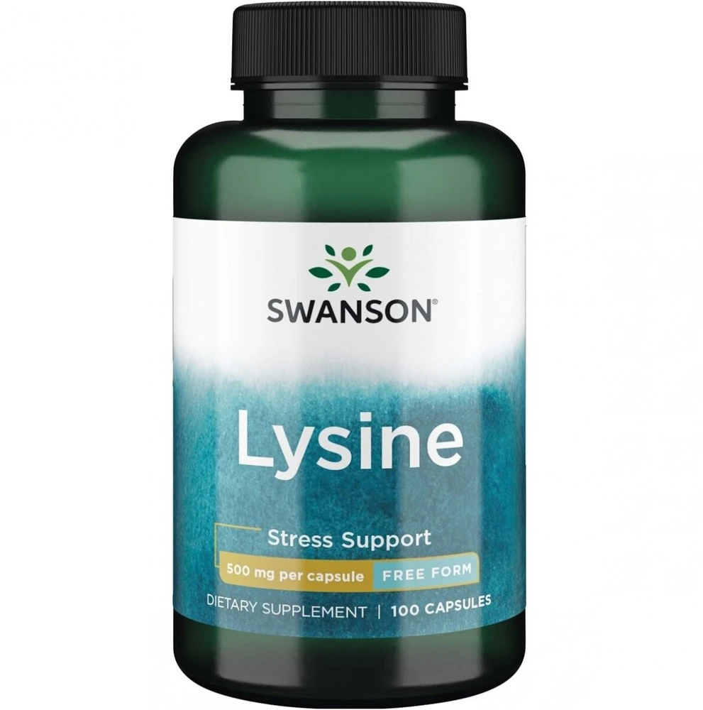 Swanson L-LIZINAS 500mg – 100 kapsulių