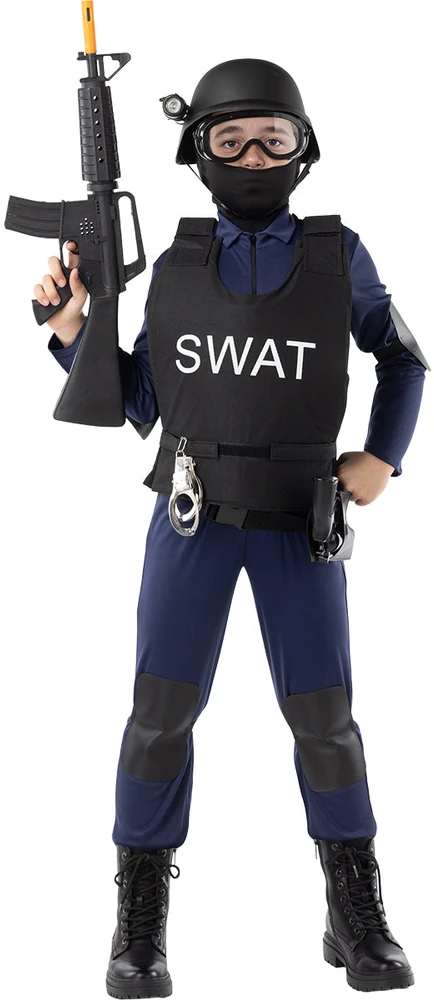 SWAT policijos kostiumas berniukams – Profesijos