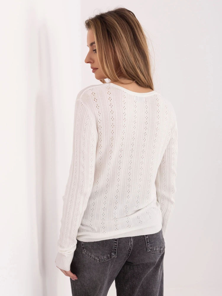 Sweter-D90186AK90993A-balta