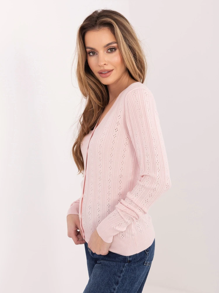 Sweter-D90186AK90993A-jasny rožinė