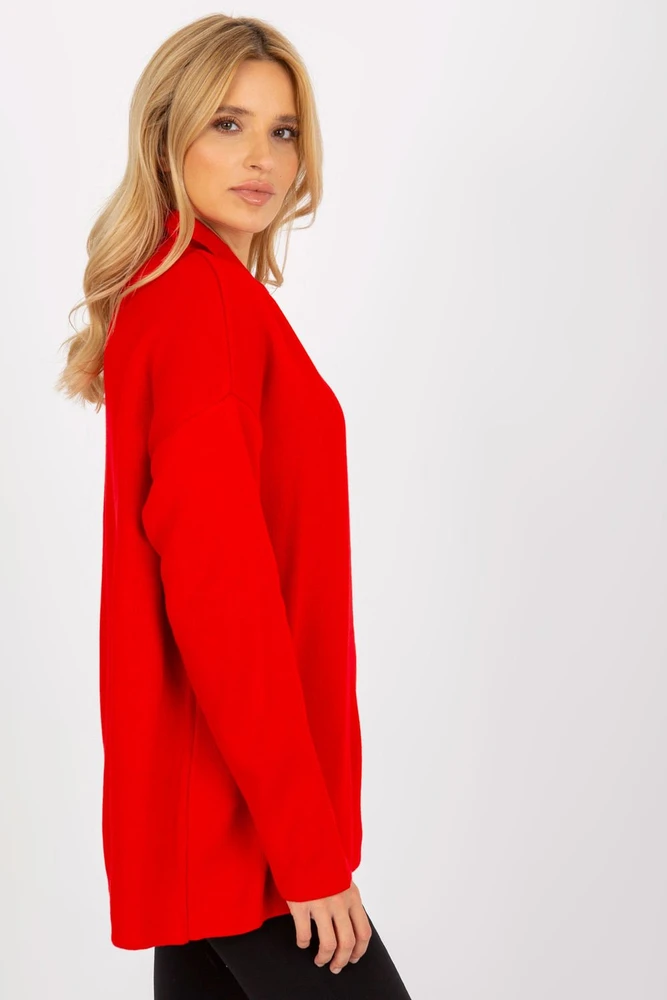 Sweter Damski LC 2261.00P Raudona - Rue Paris