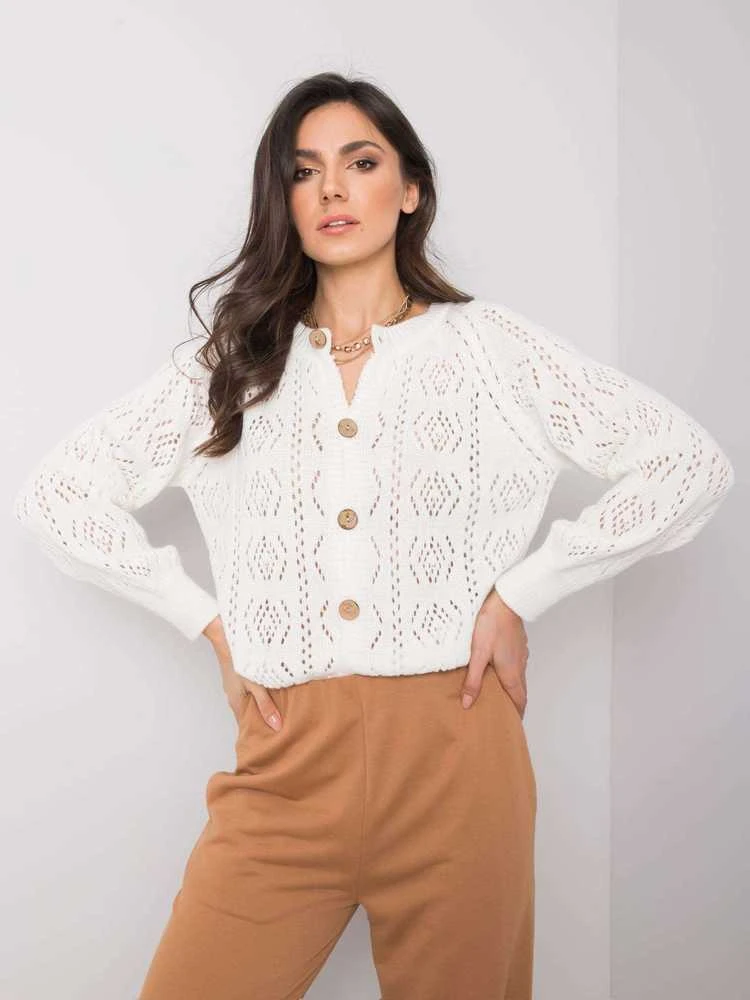 Sweter ecru
