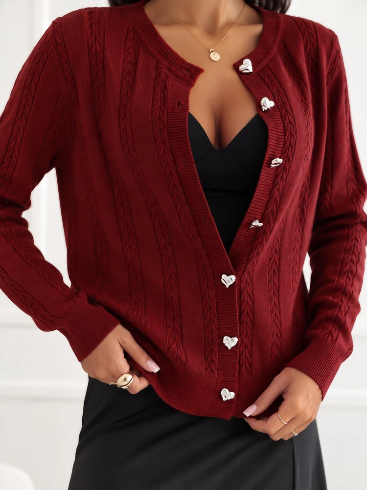 Sweter-IR-SW-57852.71-ciemny raudona