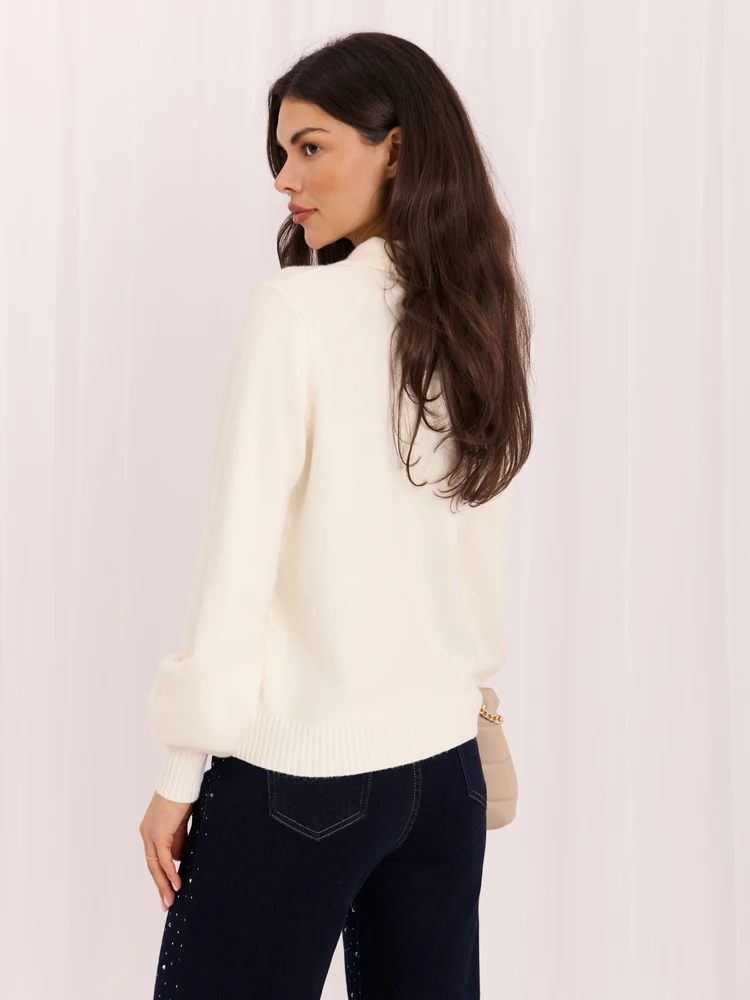 Sweter-IR-SW-AC-19702.14-ecru