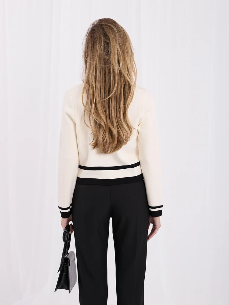 Sweter-IR-SW-RR1252.38-jasny smėlio spalva