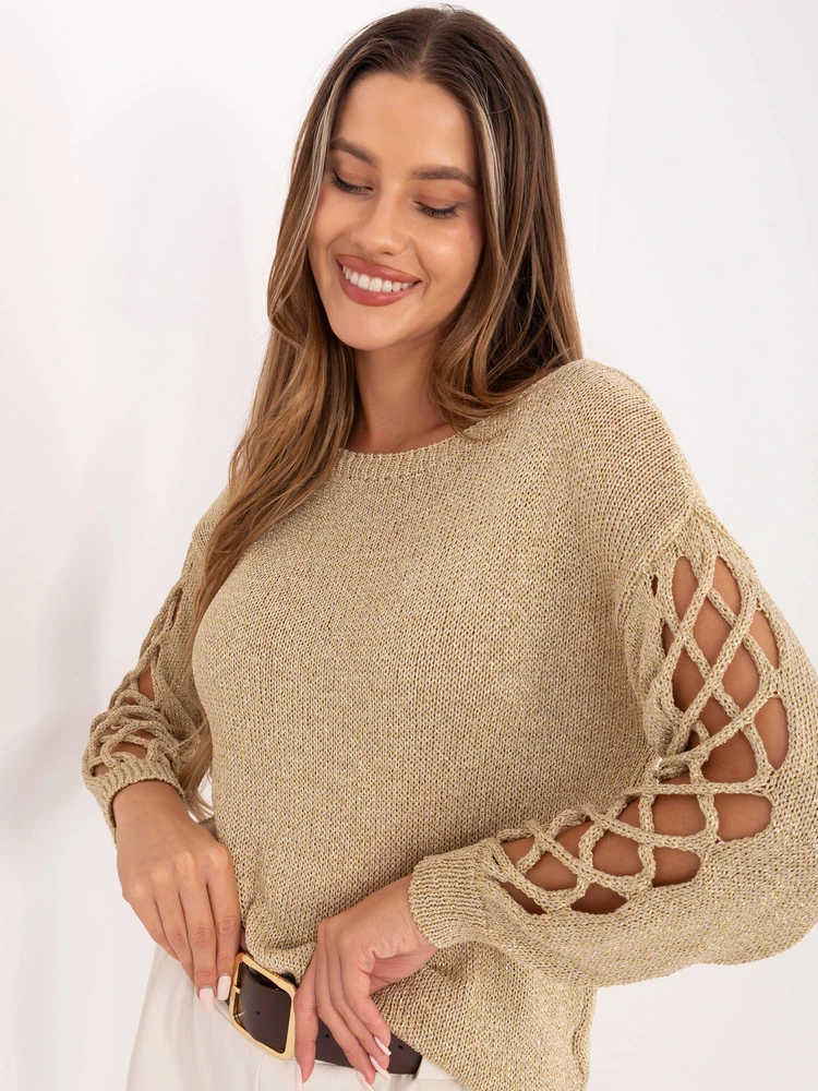 Sweter-MI-SW-1606.96-auksinė
