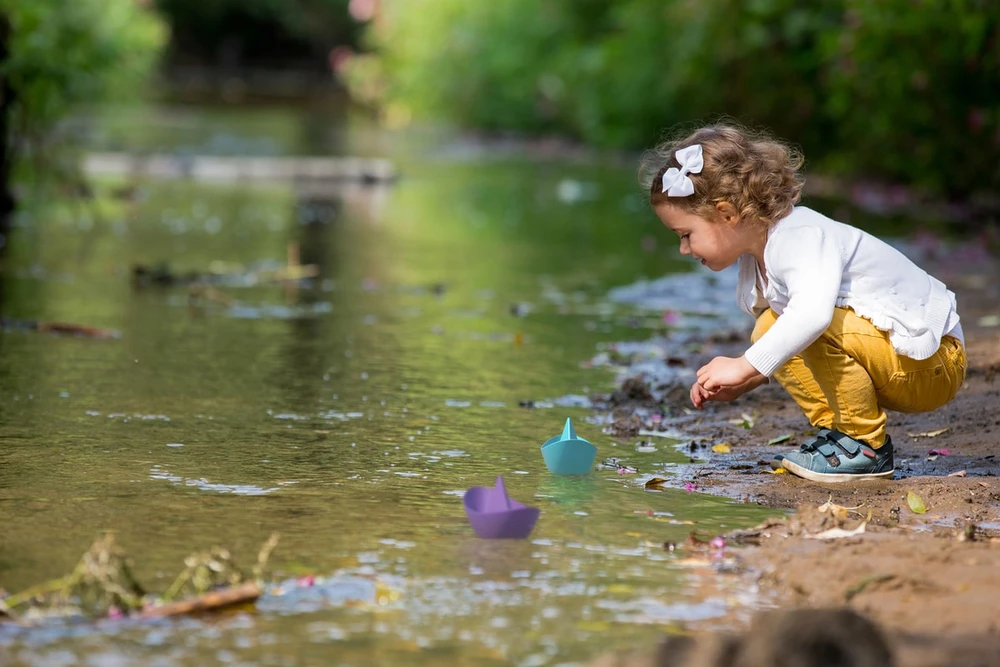 SwiBi Vandens žaislas Laivelis (violetinis)