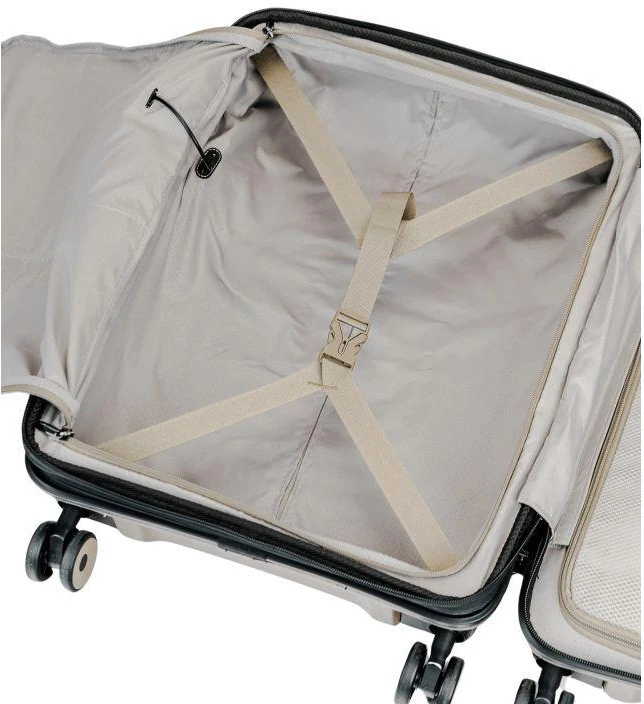 SwissBags Echo Kabinos lagaminas 55 cm 17782 Šampano