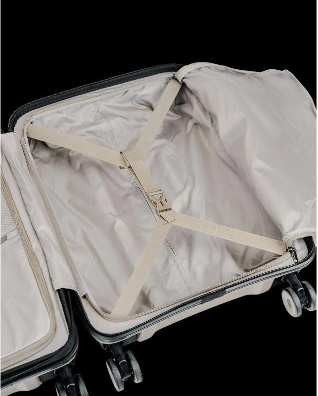 SwissBags Echo Kabinos lagaminas 55 cm 17782 Šampano