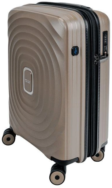 SwissBags Echo Kabinos lagaminas 55 cm 17782 Šampano