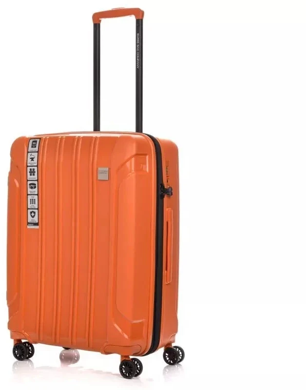 Kelioninis SwissBags Tourist Didelis lagaminas 77 cm Oranžinis