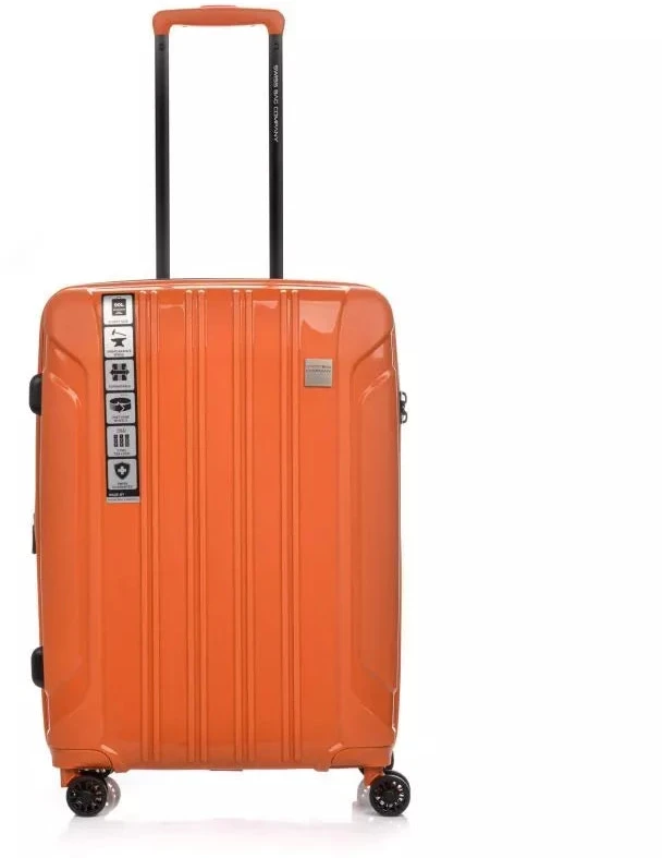 Kelioninis SwissBags Tourist Didelis lagaminas 77 cm Oranžinis