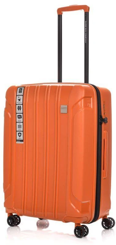 Kelioninis SwissBags Tourist Didelis lagaminas 77 cm Oranžinis