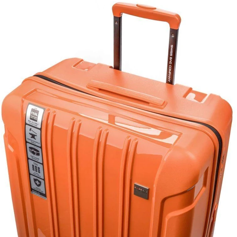 Kelioninis SwissBags Tourist Didelis lagaminas 77 cm Oranžinis