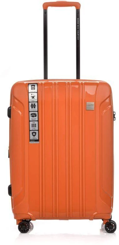 Kelioninis SwissBags Tourist Didelis lagaminas 77 cm Oranžinis