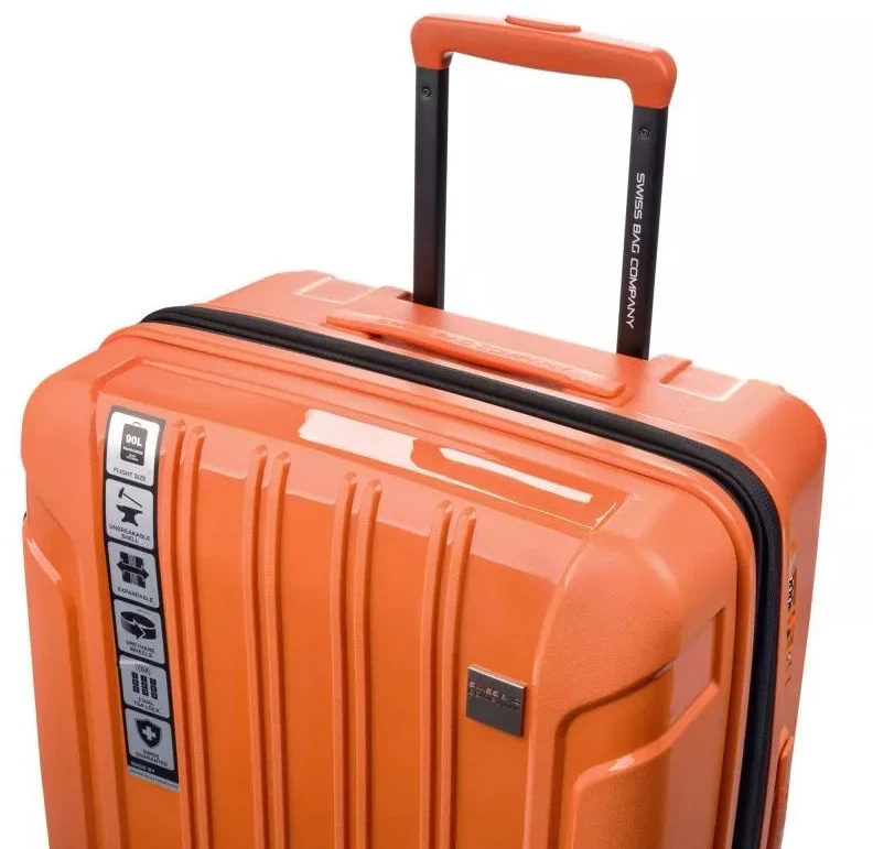 Kelioninis SwissBags Tourist Didelis lagaminas 77 cm Oranžinis