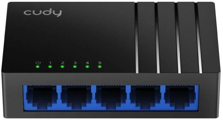 Šakotuvas Tinklo Įranga - Cudy Jungiklis GS105D 5-Port 1Gbps 95x60x90mm