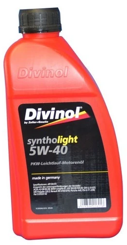 Syntholight DIVINOL 5W40 1 l SN/CF, MB 229.3, VW 505.00, GM-LL-B-025