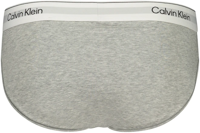 Szare figi moterims Calvin Klein su logowaną gumą