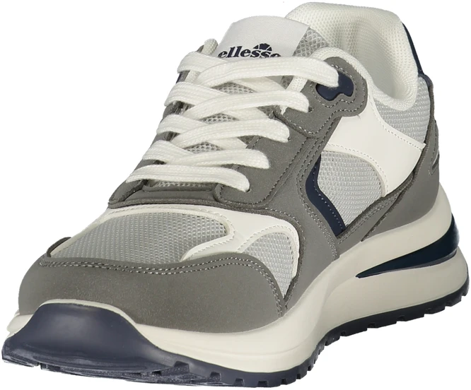 Szare sneakersy vyrams Ellesse Irma 002 – balta i mėlyna detale