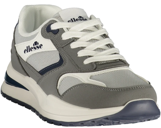 Szare sneakersy vyrams Ellesse Irma 002 – balta i mėlyna detale
