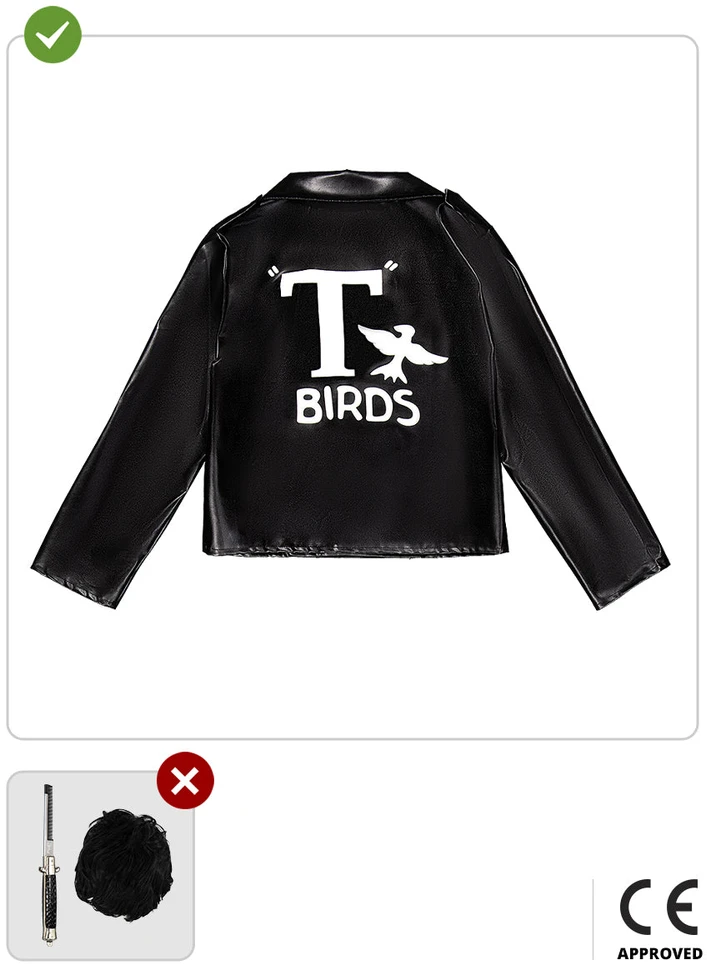 T-Birds švarkas berniukams – Briliantinas (Grease)