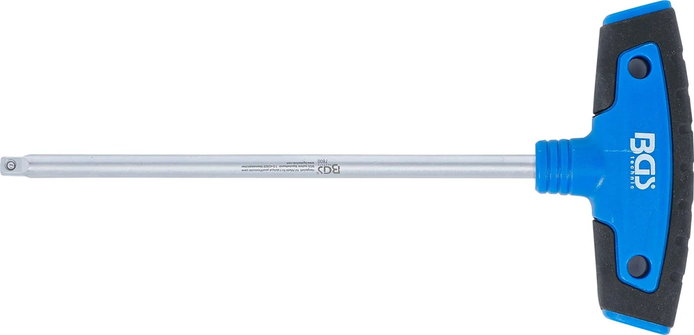 T FORMOS RANKENA | IŠORINIS KETURKAMPIS 6,3 MM (1/4") | 230 MM (7800)