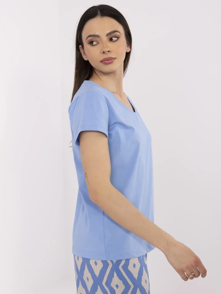 T-shirt-CLM-TS-1639.12-mėlyna