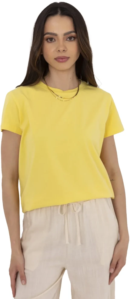 T-shirt-CLM-TS-1640.87-geltona