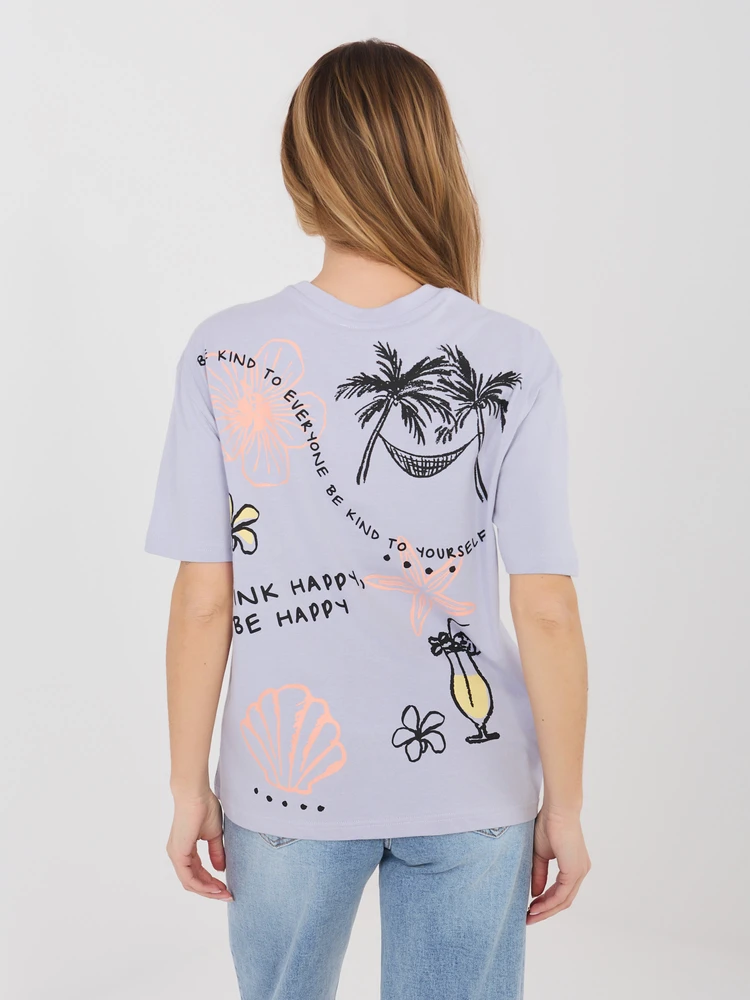 T-shirt-D12022AH02645AA-jasny violetinė