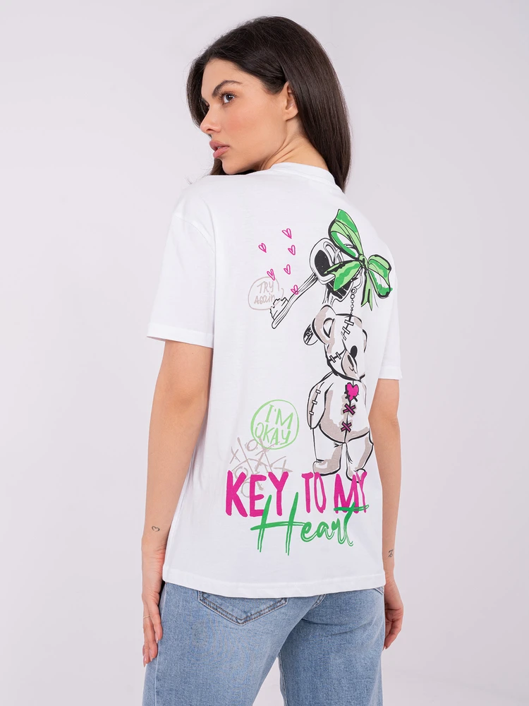 T-shirt-D12022AH02645Y-balta