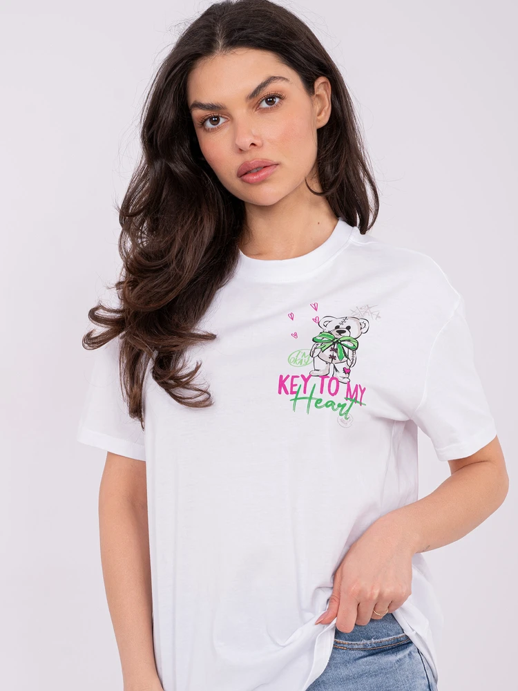 T-shirt-D12022AH02645Y-balta