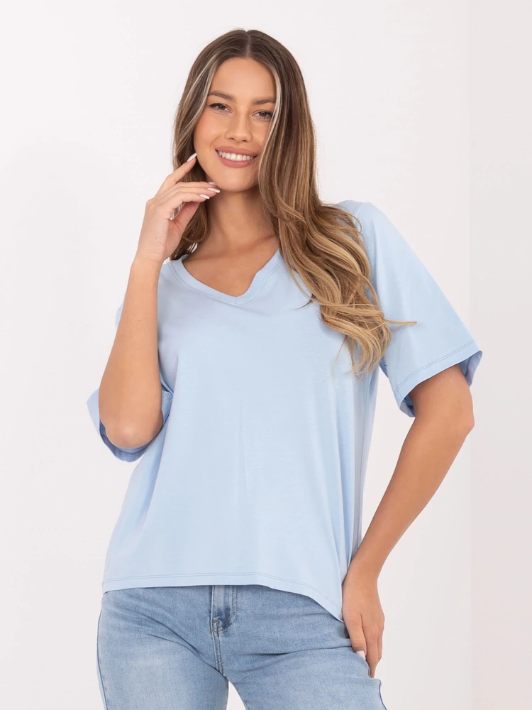 T-shirt-RV-BZ-A1268.18-šviesiai mėlyna