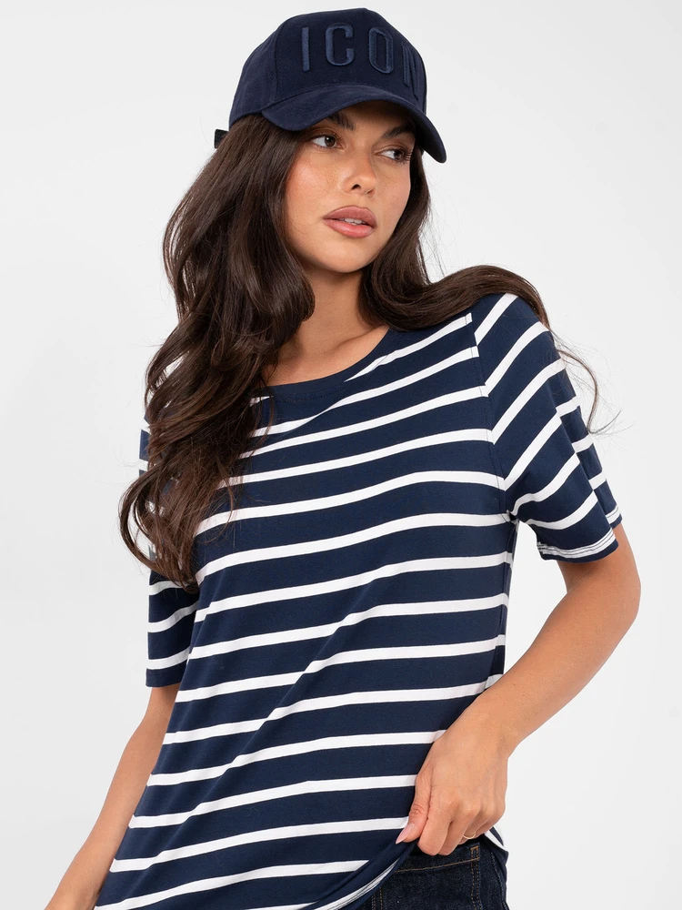 T-shirt-RV-TS-A1087.74-tamsiai mėlyna