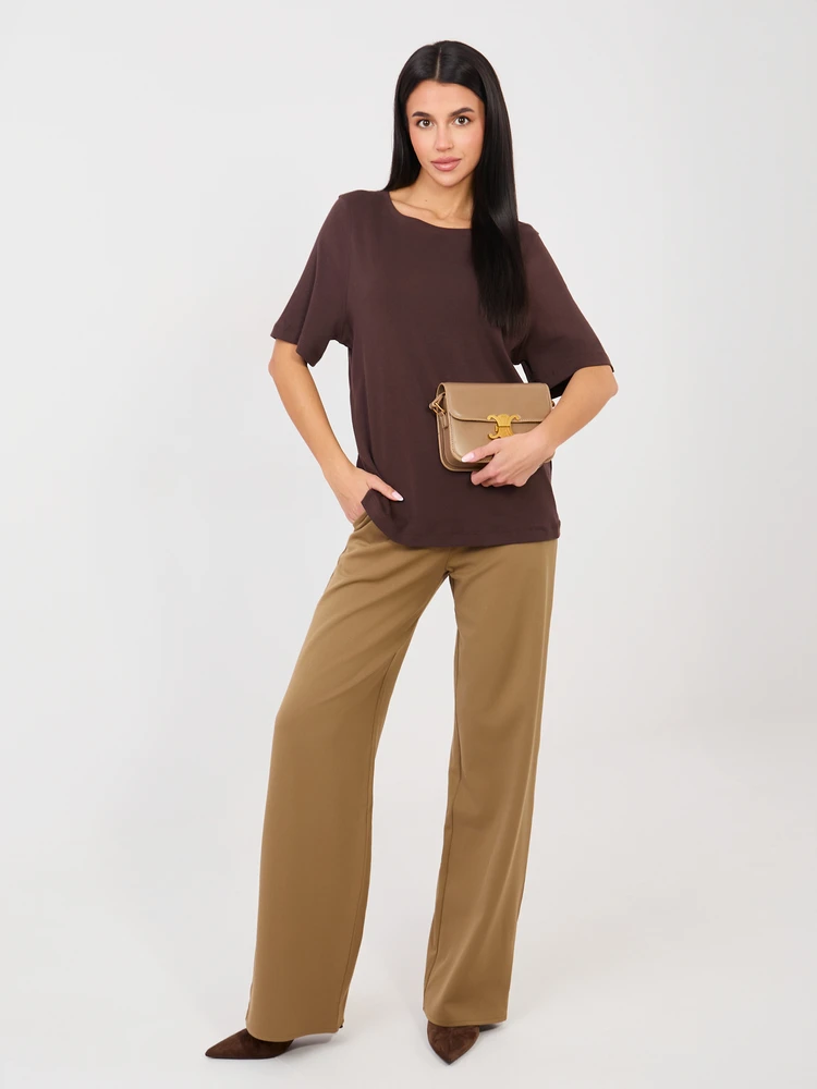 T-shirt-RV-TS-A1090.30-ciemny ruda