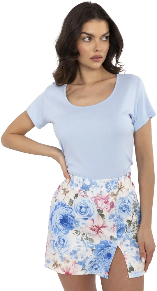 T-shirt-RV-TS-A557.66P-šviesiai mėlyna