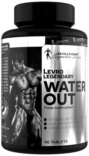 Tabletės su augaliniu kompleksu Kevin Levrone LevroLegendary Vanduo Out 90 vnt