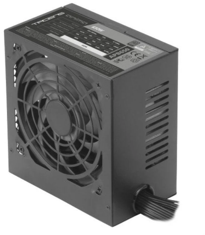 Tacens Anima APB650 maitinimo blokas 650 W 24 kontaktų ATX ATX Juodas