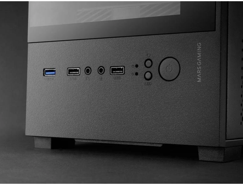 Tacens Mars Gaming MC-SE2 Mini Tower Juodas