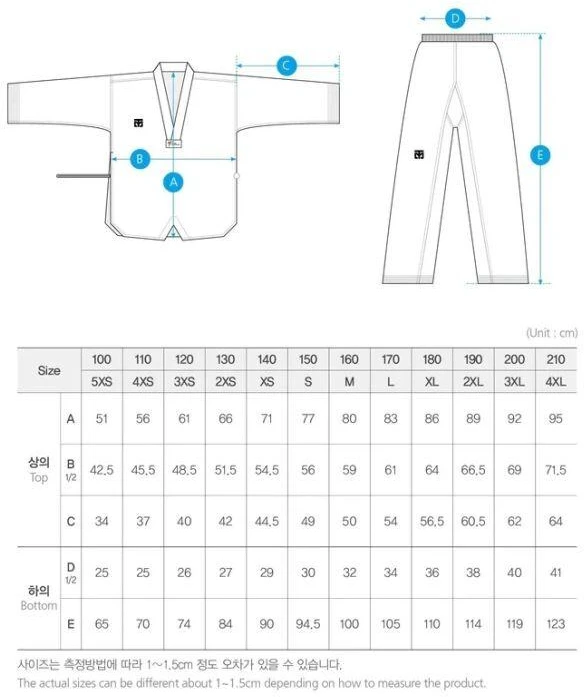 Taekwondo apranga (dobok) MTX 2 – su World Taekwondo (WT) sertifikatu | MOOTO