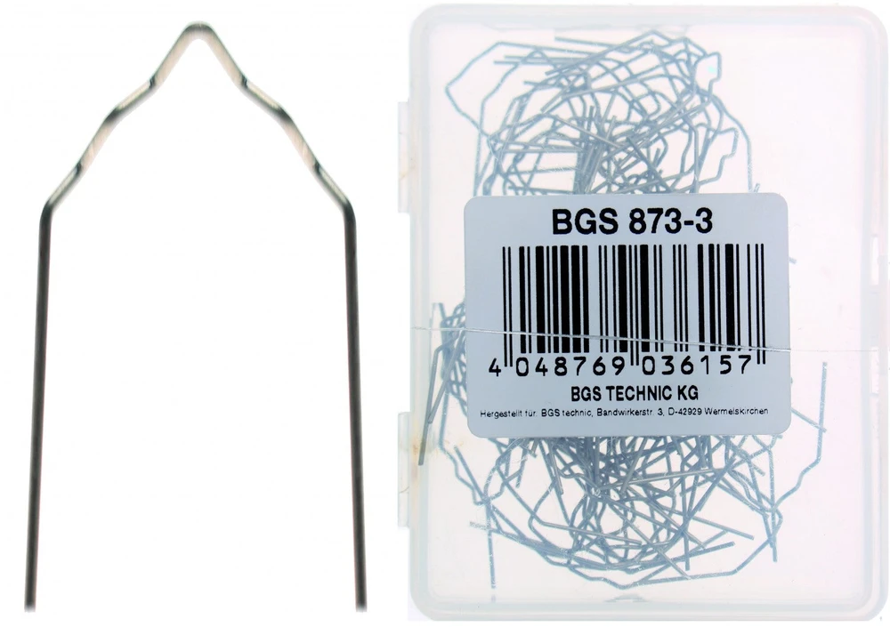 TAISYMO SĄSAGĖLĖS | V TIPO | Ø 0,6 MM | 100 VNT. (873-3)