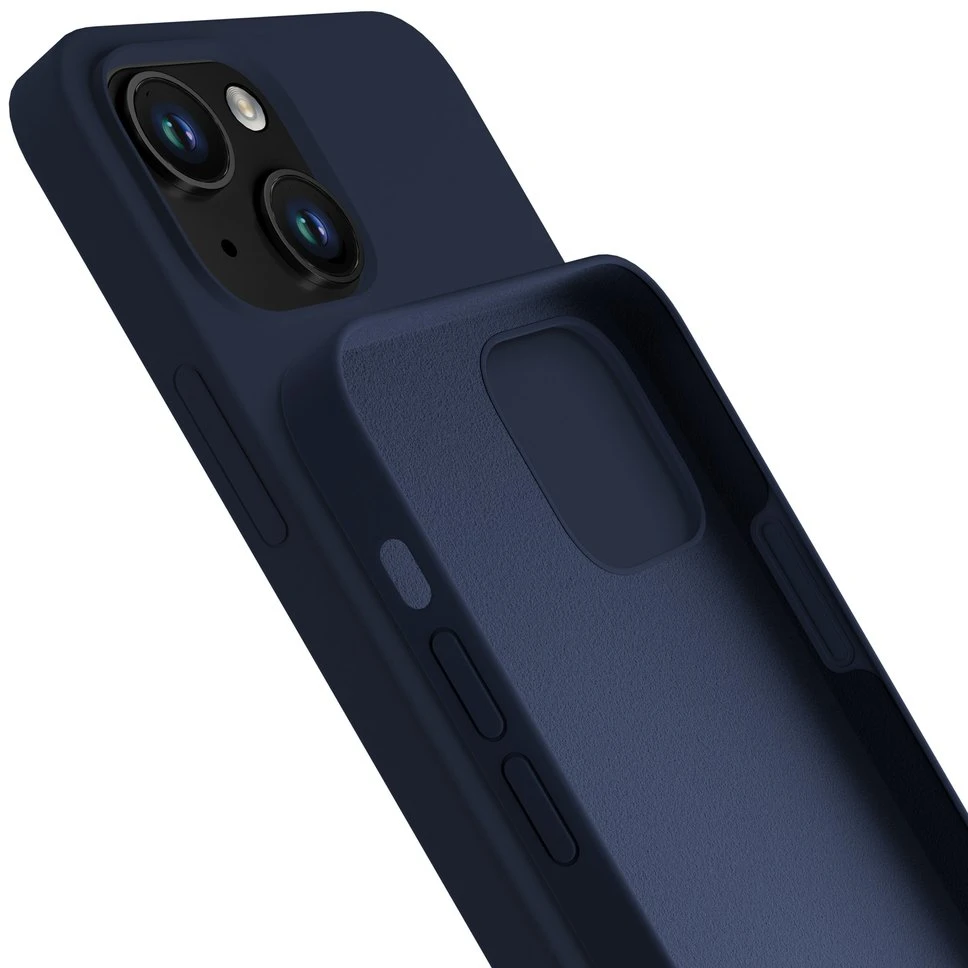 Nezatříděno 3Mk Protection 3mk Silikoninis dėklas for iPhone 15 Plus - Navy Mėlyna