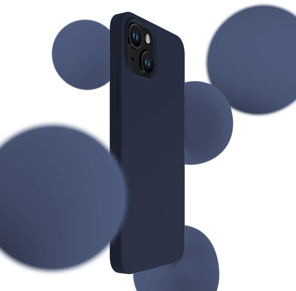 Nezatříděno 3Mk Protection 3mk Silikoninis dėklas for iPhone 15 Plus - Navy Mėlyna