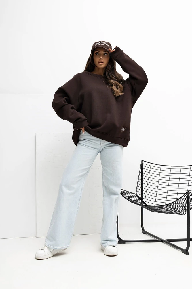 Bluza-RV-BL-A1038.01P-ciemny ruda