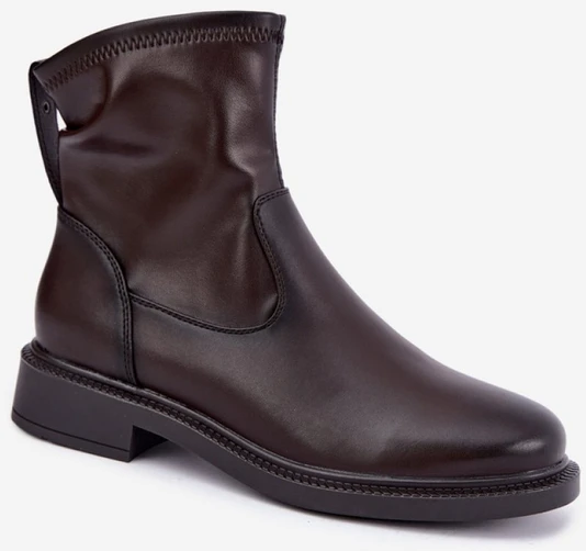Tamsiai rudi aulinukai Step in style