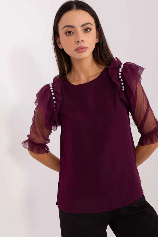Tamsiai violetinė palaidinė