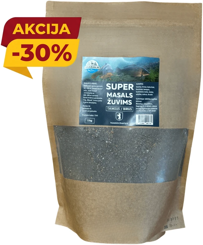 Jaukas Masals tamsus 1kg