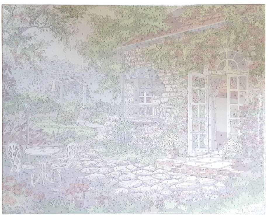 Tapyba pagal skaičius 39,5 x 49,6 cm