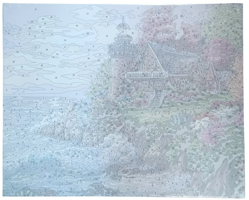 Tapyba pagal skaičius 39,6 x 49,7 cm